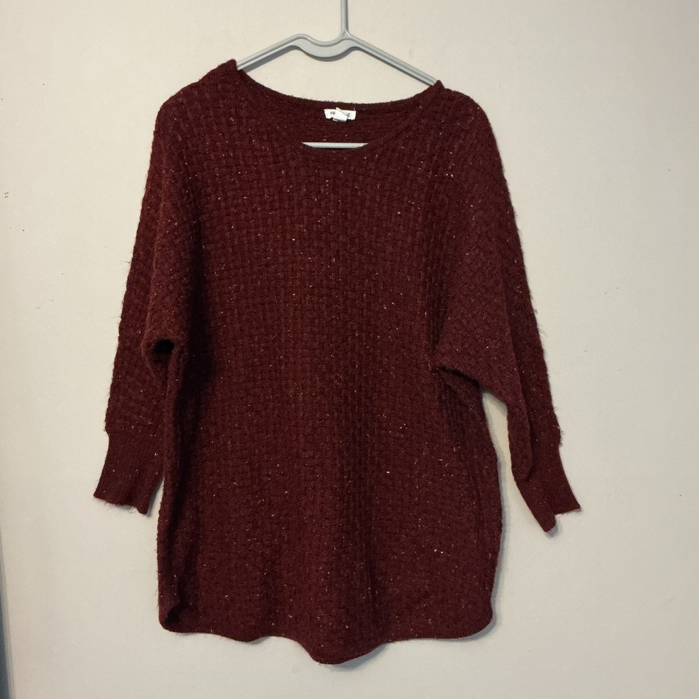 Westport Women's Deep Burgundy Crewneck Sweater